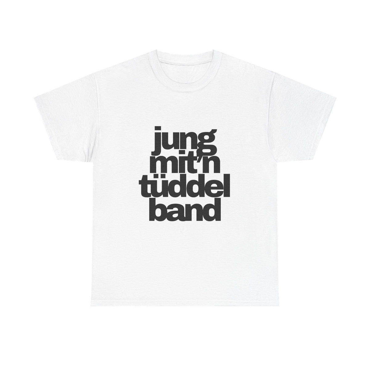 jung mit'n tüddel band T-Shirt